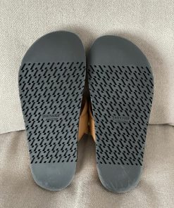 Alternative view of Hermes Extra Agneau Nappa Sandal Naturel